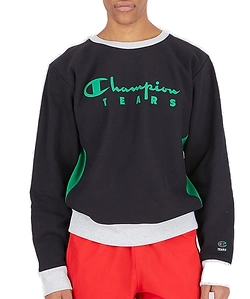 Champion X Denim Tears Logo-Printed Crewneck Sweatshirt