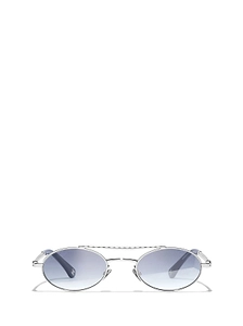 Chanel Eyewear Oval Frame Sunglasses