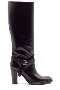 Chantal Block Heel Knee-High Boots