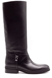 Chantal Buckle Knee-High Boots