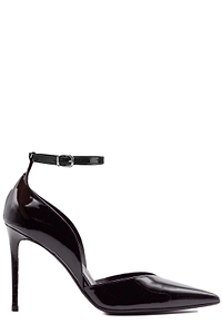 Chantal Cutout Ankle-Strap Heeled Pumps