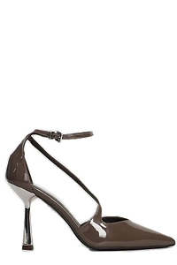 Chantal Pointed-Toe Ankle-Strap Pumps