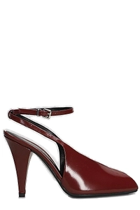 Chantal Peep-Toe Ankle-Strap Pumps