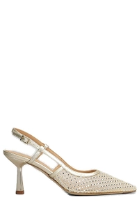 Chantal Pointed Toe Embellished Pumps