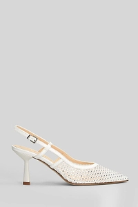 Chantal Pointed Toe Embellished Pumps
