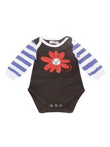 Charles Jeffrey Loverboy Floral-Printed Colour-Block Bodysuit