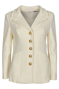 Charlott Fitted Buttoned Blazer