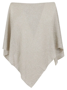 Charlott Metallic Knit Knitted Top