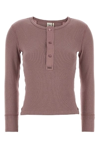 Chloé Fitted Henley Knitted Shirt