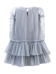 Chiara Ferragni Kids Ruffled Tulle Party Dress