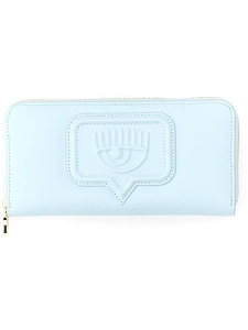 Chiara Ferragni Logo-Embossed Zipped Wallet