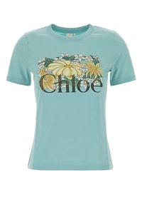 Chloé Floral Logo T-Shirt