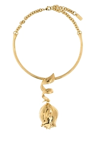 Chloé Floral Pendant Necklace