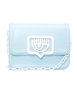 Logo Plaque Fold-Over Shoulder Bag