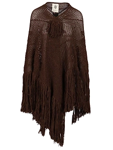Fringed Openwork Shawl
