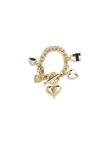 Chloé Heart Charm Chain Bracelet