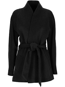 Mara Belted Wrap Coat