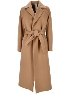Chiarulli Siri Belted Long Coat