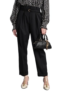Chloé High-Waisted Wide-Leg Trousers