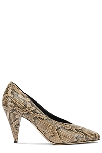 Printed Heeled Pumps