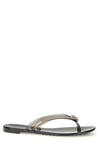 Casadei Rhinestone Thong Flip-Flops
