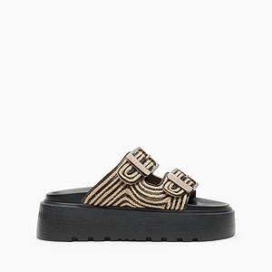 Casadei Thaiti Birki Platform Sandals