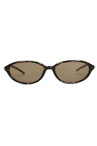 Ellipse Oval Frame Sunglasses