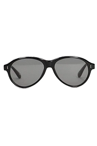 Tome Oval-Frame Nose Pads Sunglasses