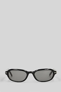 Vox Oval-Frame Straight Tip Sunglasses