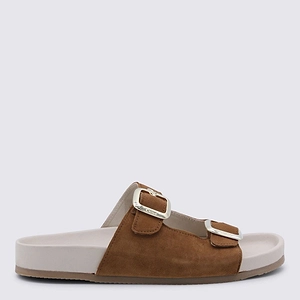 Chloé Kids Double-Buckle Sandals