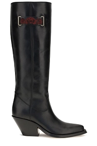 Chloé Azelan Logo Detailed Boots