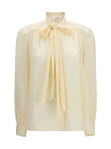 Chloé Bow-Detailed Blouse