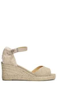 CastaÑEr Buckle-Fastened Wedge Sandals