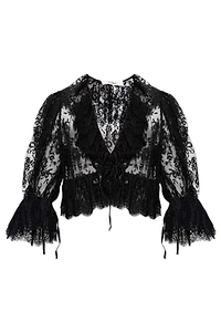 Chloé Cropped Lace Top