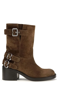 Chloé Dakota Buckled Ankle Boots