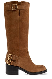 Chloé Dakota Buckled Heeled Boots