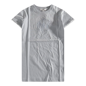 Chloé Kids Logo Embroidered T-Shirt Dress