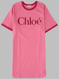 Chloé Kids Logo Maxi T-Shirt Dress