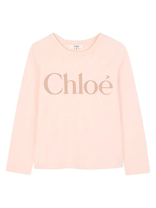 Chloé Kids Logo Long-Sleeve T-Shirt