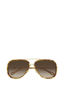 Chloé Eyewear Aviator Frame Sunglasses