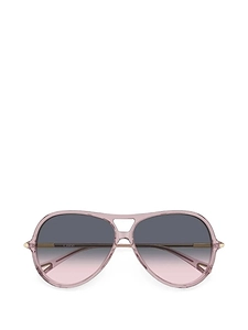 Chloé Eyewear Aviator Frame Sunglasses