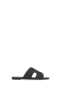 Phillipa Raffia Slide Sandals
