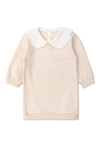 Chloé Kids Long Sleeve Collar Dress