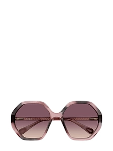 Chloé Eyewear Geometric Frame Sunglasses