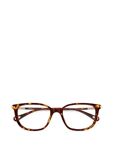 Chloé Eyewear Geometric-Frame Logo-Engraved Glasses