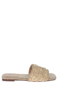 CastaÑEr Woven Slide Flat Sandals