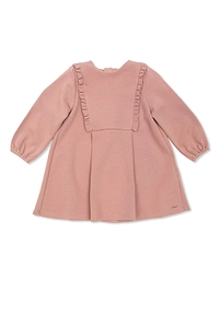 Chloé Kids Long Sleeve Crewneck Dress