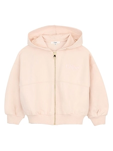 Chloé Kids Oversized Zip Hoodie