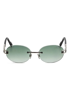 Cazal Oval Frame Sunglasses