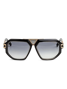 Cazal Hexagonal-Frame Sunglasses